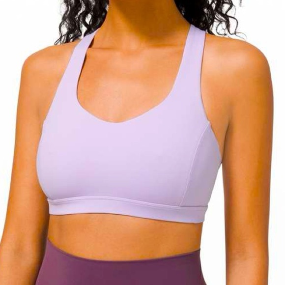 New Lululemon Free To Be Serene Bra *Light Support, C/D Cup *Lavender Dew💜 - Picture 2 of 9